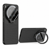Black Ultra Flip-Out Camera Cover Stand Honeycomb Cooling Phone Case for Vivo X300 Ultra