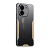 Gold Shockproof Hybrid Armor Metal Aluminum Soft Bumper Cover Case for iqoo Z9X