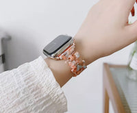 Butterfly Resin Band Strap Bracelet fr Apple Watch Ultra 8 7 6 5 - 38/40/41 - Orange