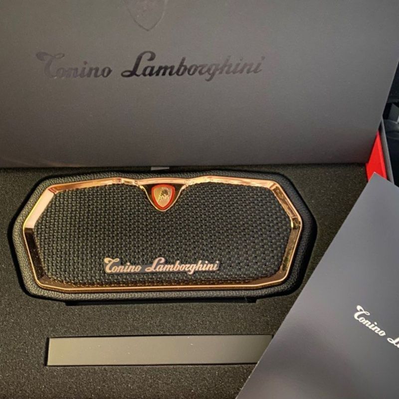 Black LAMBORGHINI Luxury TL89 SURGE Bluetooth Speaker
