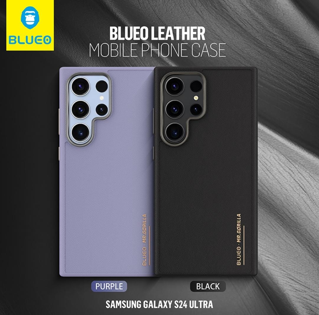 Blueo Premium Leather cases for Samsung S24 Ultra