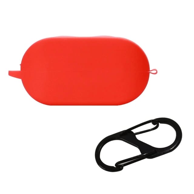 Red Silicone Case Cover Compatible with JLAB GO Air True