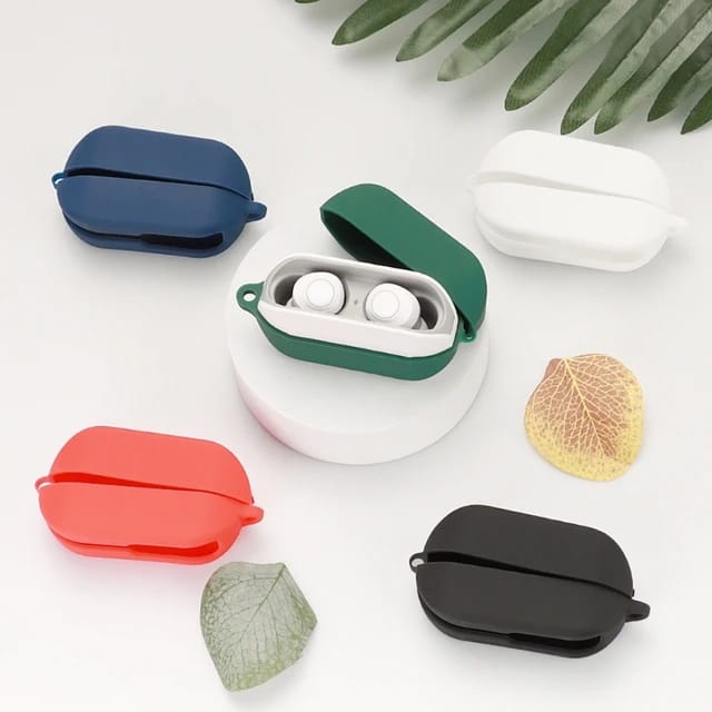 Green Silicone Case Cover Compatible with JLAB GO Air True