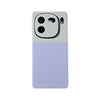 Purple Dual PU leather Hardcase case for iQoo 12 With Protect Camera