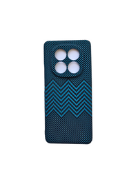 Ultra-thin Kevlar Pattern design case for Redmi Note 14 Pro - Blue Waves