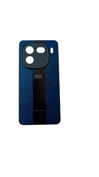 Blue Slim Lightweight Shockproof Matte Back Cover for iQOO 12
