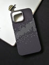 Black Sparkle Texture Slim PC Magnetic Cover for iPhone 14 Promax