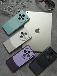 Cyan Hard Rigid Plastic Matte Finish Case Back Cover for Vivo X100