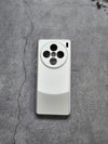 White Hard Rigid Plastic Matte Finish Case Back Cover for Vivo X100