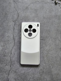 White Hard Rigid Plastic Matte Finish Case Back Cover for Vivo X100