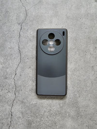 Black Hard Rigid Plastic Matte Finish Case Back Cover for Vivo X100