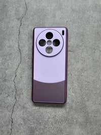 Purple Hard Rigid Plastic Matte Finish Case Back Cover for Vivo X100