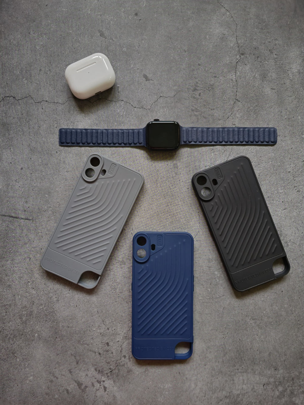 Black Silicone Back Cover Case for CMF by Nothing Phone 1