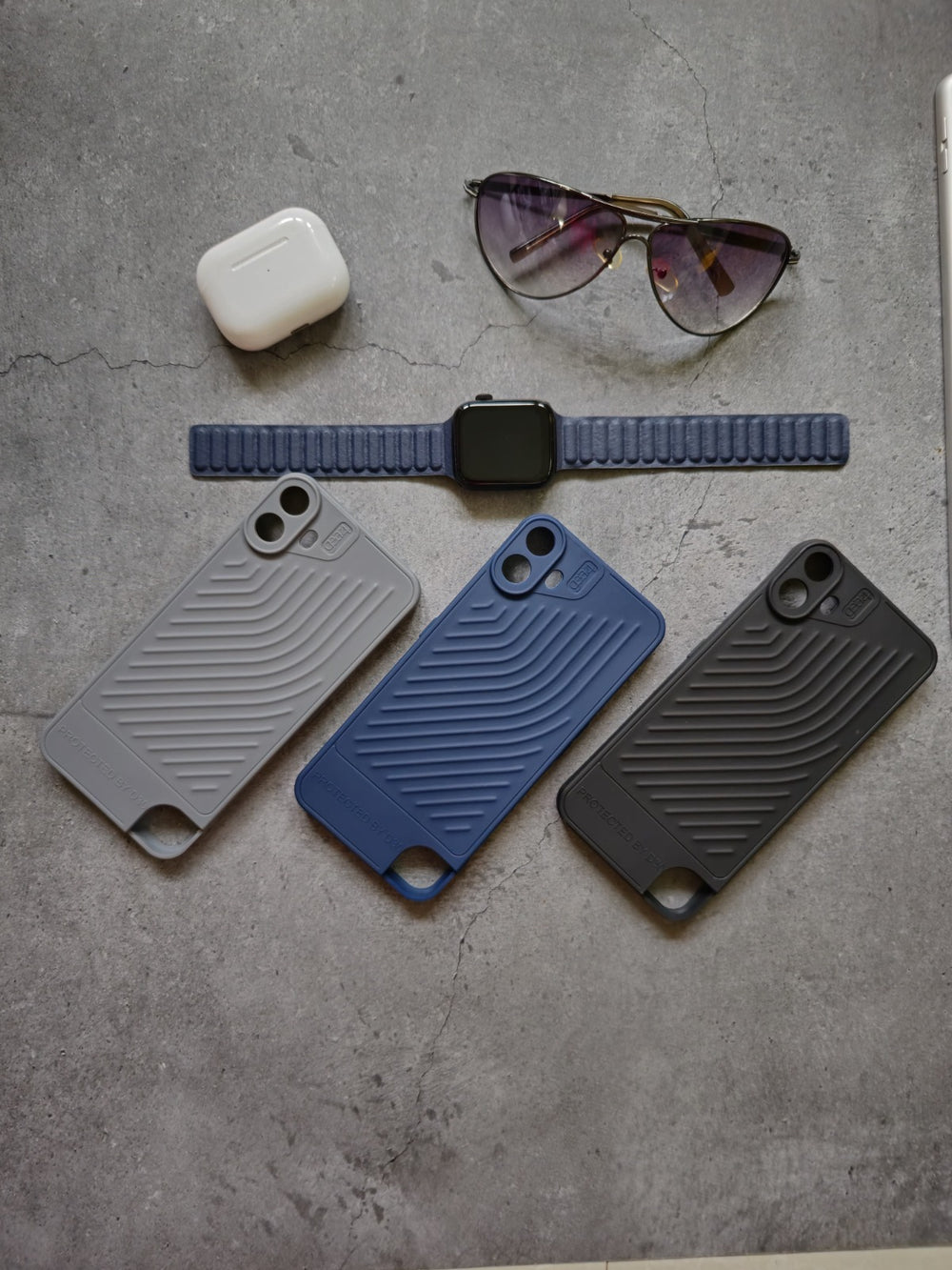 Black Silicone Back Cover Case for CMF by Nothing Phone 1