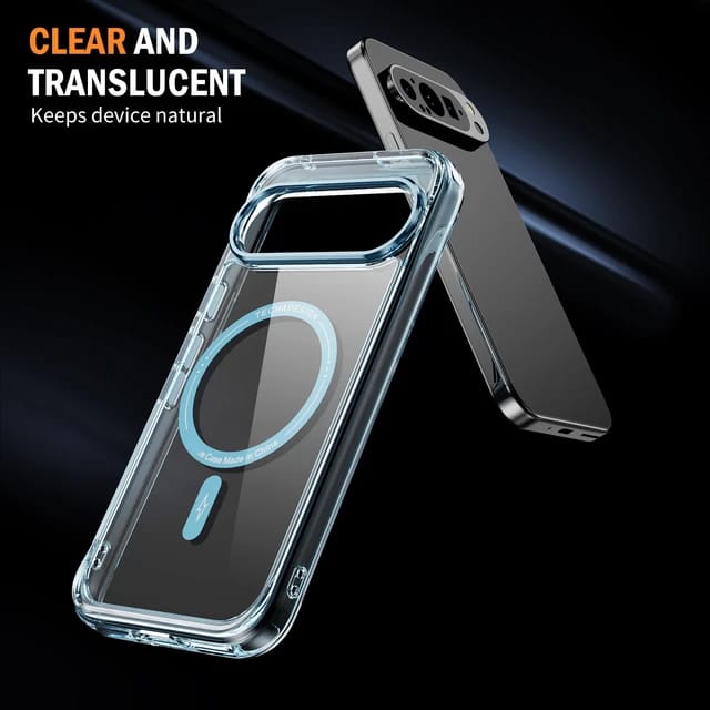 Blue Military-Grade Protection, Shockproof Slim Phone Case for Google Pixel 9 Pro XL Case