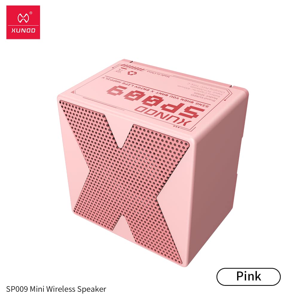 Xundd Outdoor Mini Bluetooth Speaker - Pink