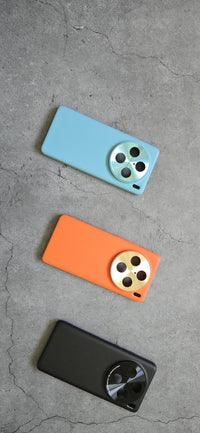 Blue Hard PC+PU Case Phone Case Cover for Vivo X100 Pro