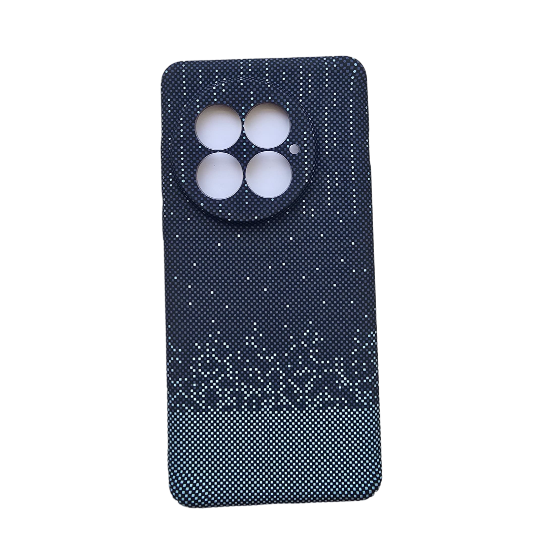 Ultra-thin Kevlar Pattern design case for OnePlus 13 - Blue Sparkle Dots