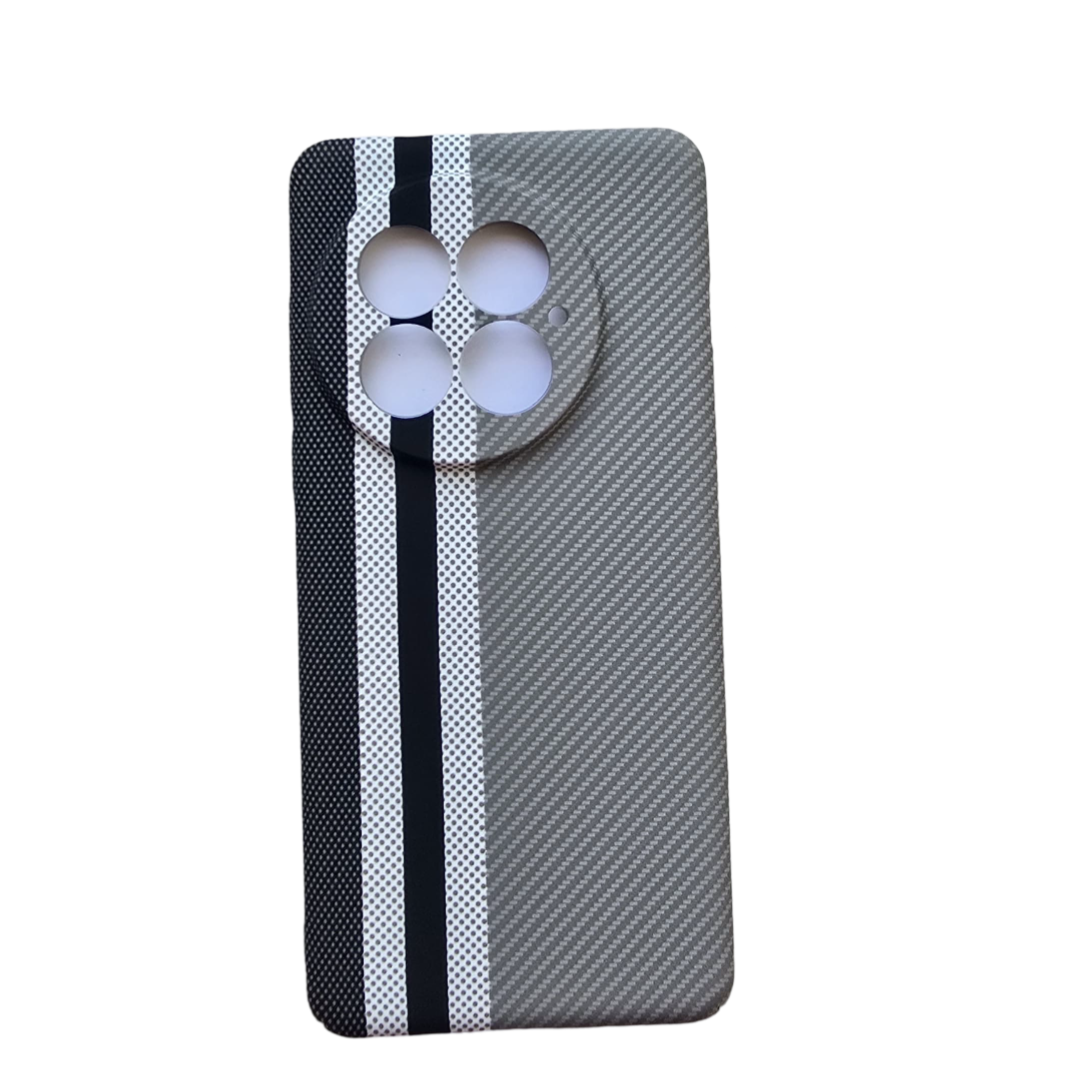 Ultra-thin Kevlar Pattern design case for OnePlus 13 - Grey Line