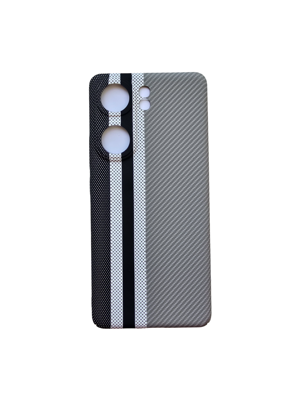 Ultra-thin Kevlar Pattern design case for iqoo Z9 Pro  - Grey Line