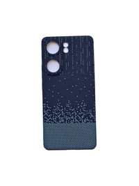 Ultra-thin Kevlar Pattern design case for iqoo Z9 Pro  - Blue Sparkle Dots
