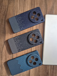 Ultra-thin Kevlar Pattern design case for Vivo X200 - Blue Waves