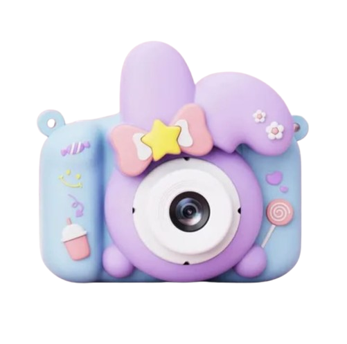 Small Rabbit Silicone Kids Camera - Blue