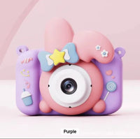 Small Rabbit Silicone Kids Camera - Purple