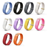 Black Google Fitbit Air Silicone Watch Strap Quick Release Band