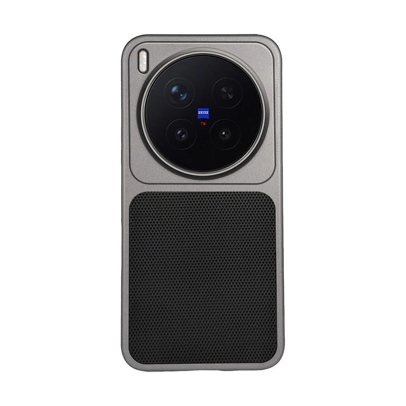 Coastal Black Grey Carbon TPU Phone Cover Case For vivo X300 Pro