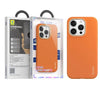 Blueo Orange Premium Leather case with Magsafe - iPhone 14 Pro/14 Promax