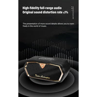 Black LAMBORGHINI Luxury TL89 SURGE Bluetooth Speaker