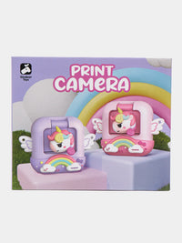 Instant Print Camera for Kids,48MP Unicorns Digital Camera(Pink)