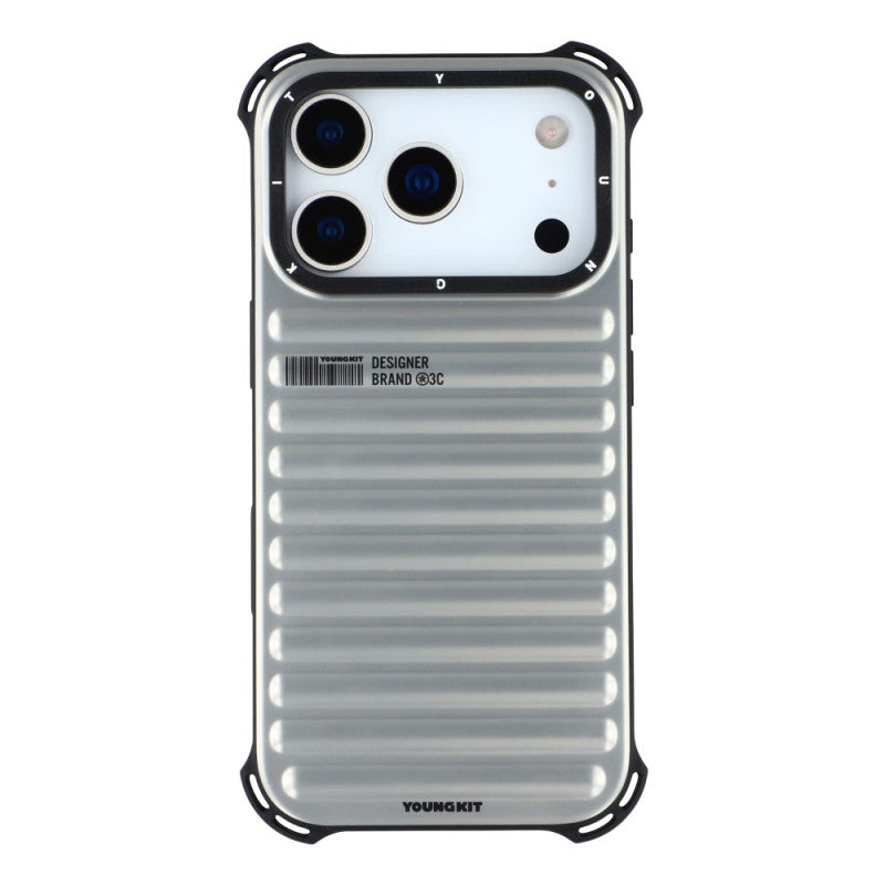 YOUNGKIT Travel Series Magsafe Back Cover for iPhone 17 Pro - Silver