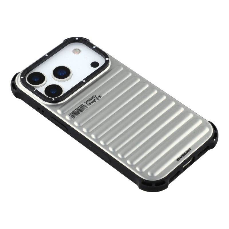 YOUNGKIT Travel Series Magsafe Back Cover for iPhone 17 Pro - Silver