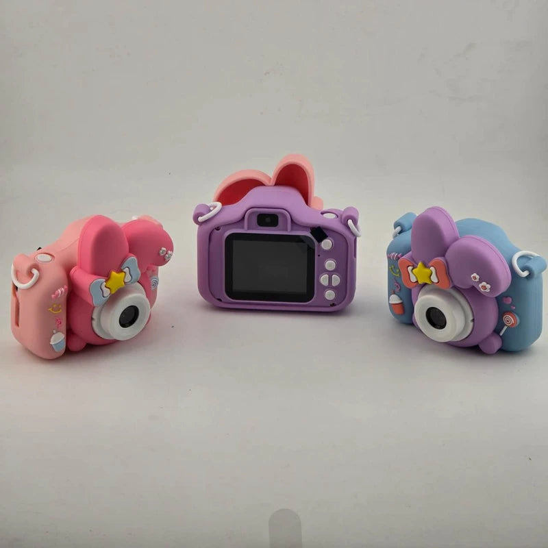 Small Rabbit Silicone Kids Camera - Purple