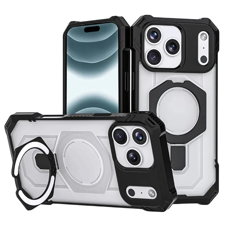 MagCase Matte Armor case for iPhone 17 Pro - Black