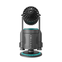 Creative Rocket Desktop Fan Ornaments Decorations Collection Science Discovery Toys - Black