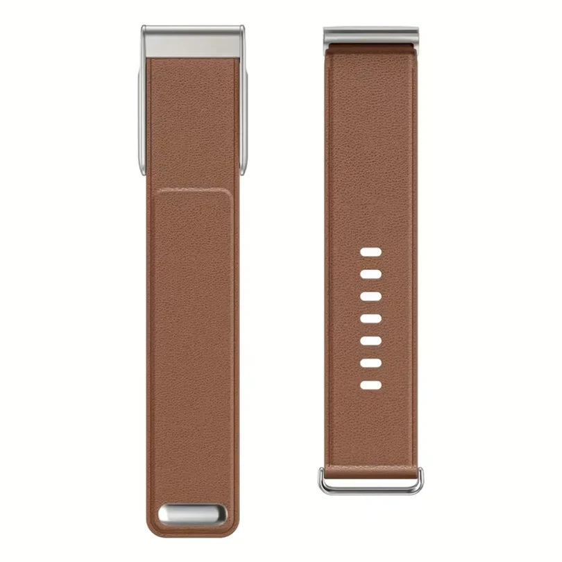 Whoop 5.0(One /Peak)- Leather Adjustable Replacement Band - Brown (Strap only)