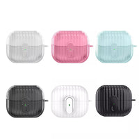 Black Shockproof Armor Lock Case for Galaxy Buds3/3 Pro