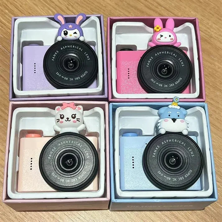 Blue Dual Lens A5 Digital Cartoon Camera