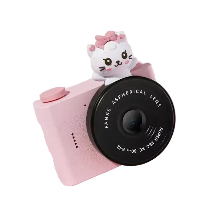 Pink Dual Lens A5 Digital Cartoon Camera