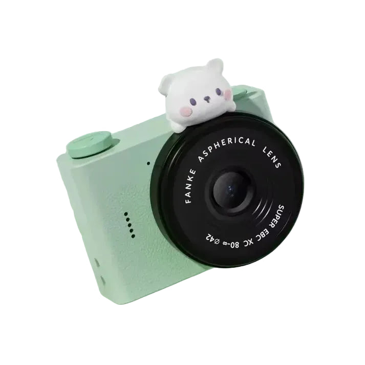 Green Dual Lens A5 Digital Cartoon Camera