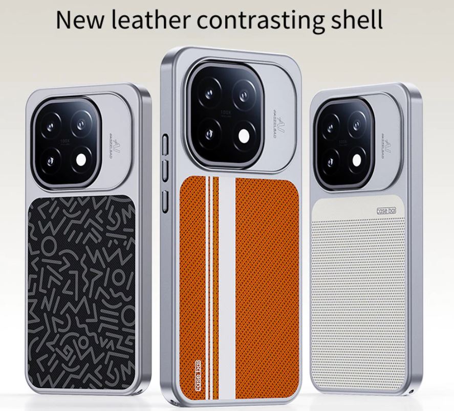 White with Black lines Carbon fiber pattern Matte Hard PC case for iQOO 15