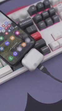 [Full Charge Disconnector] AI Auto Cut Power & Unplug on Full Charge, PD 100W Fast Charging, Applicable to Various Electronic Devices Such as for iPhone/Android/Earphones