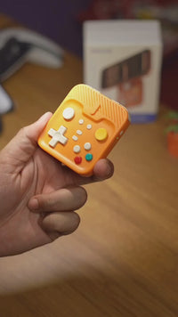 Orange M4 Snap-On Mobile Gaming Controller for Android & iPhone