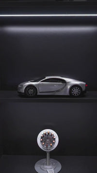WS-660 Hypercar Bluetooth Speaker with LED Starry-Sky Display, Portable with HD Sound, LED Party Light, TWS Pairing, FM/USB/TF Playback, Built-in Mic