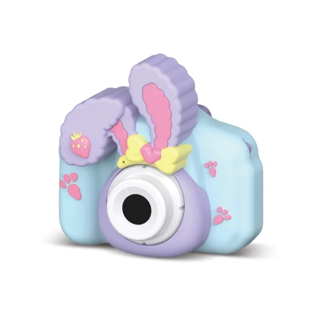 Blue Rabbit Design Kids Cartoon Digital Camera