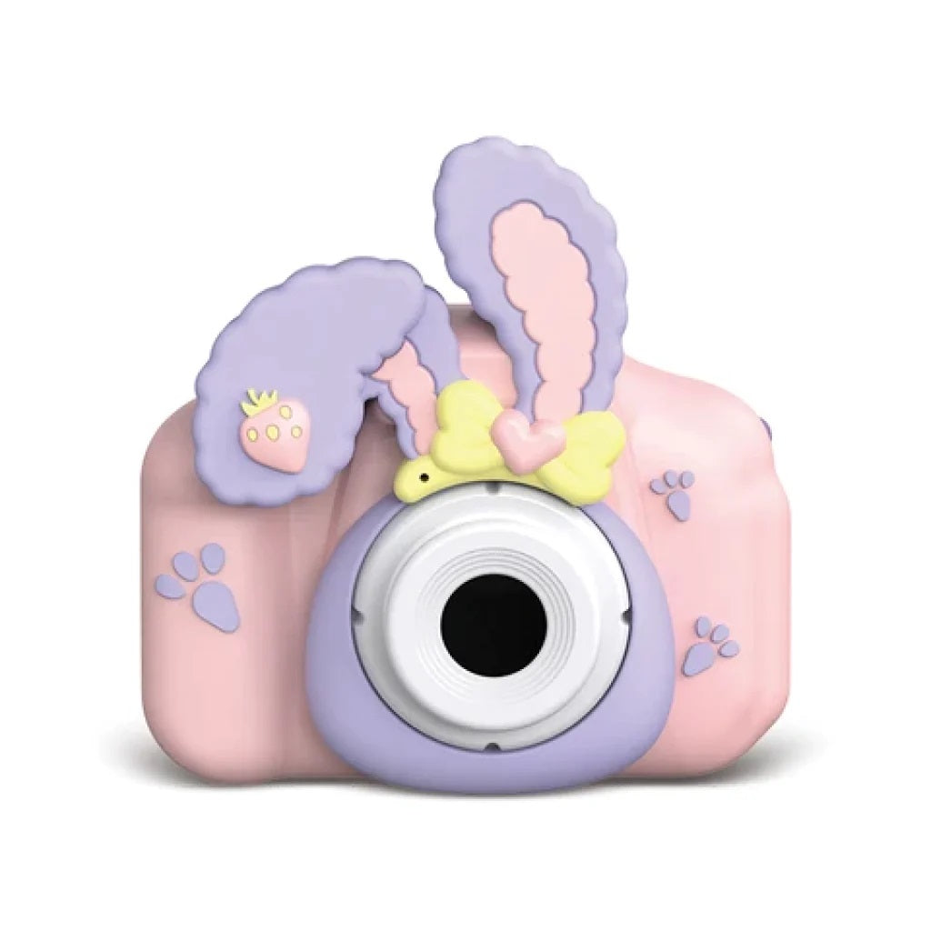 Pink Rabbit Design Kids Cartoon Digital Camera