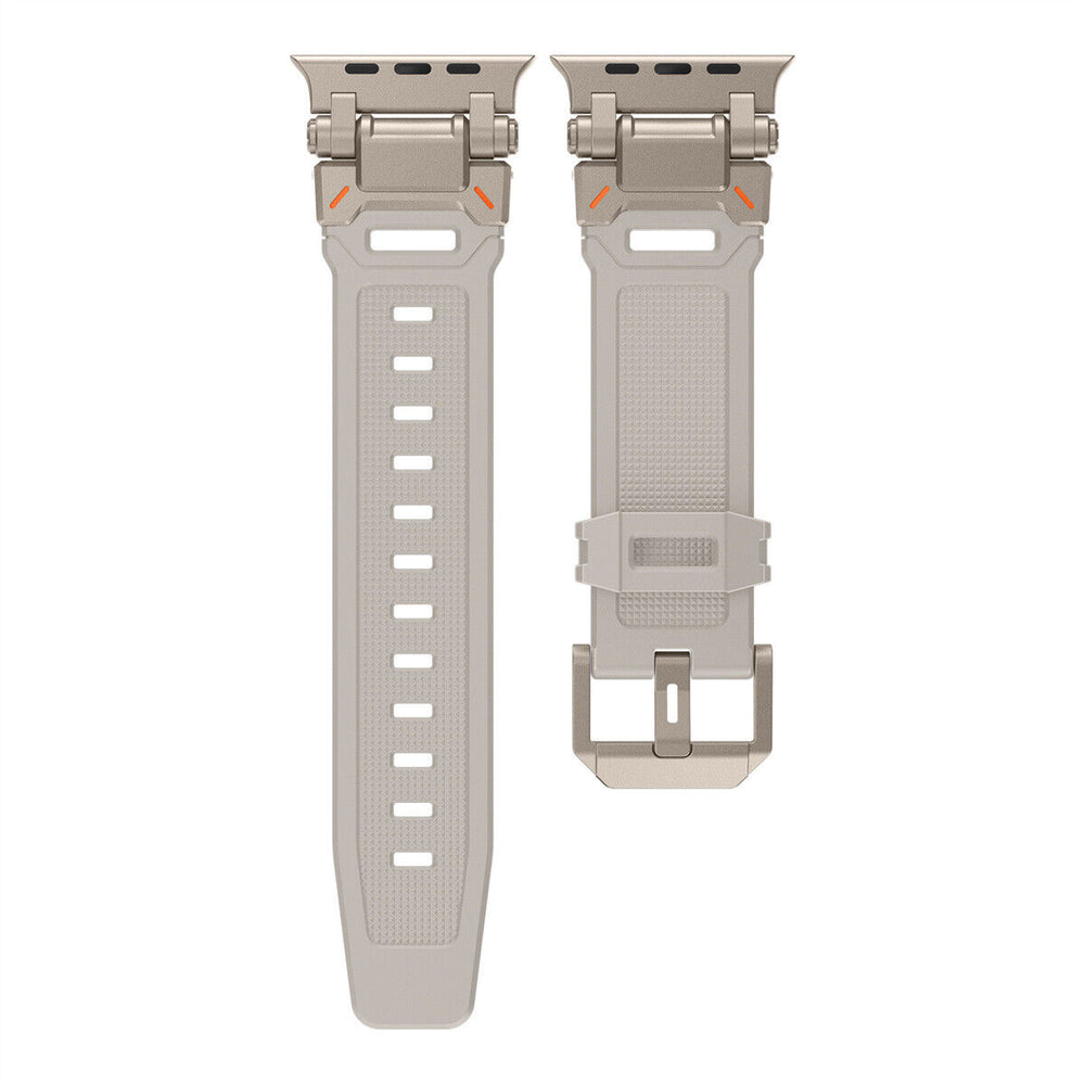 Titanium-Starlight Luxury Armor Style Sports Bands Compatible For iWatch 42/44/45/49MM
